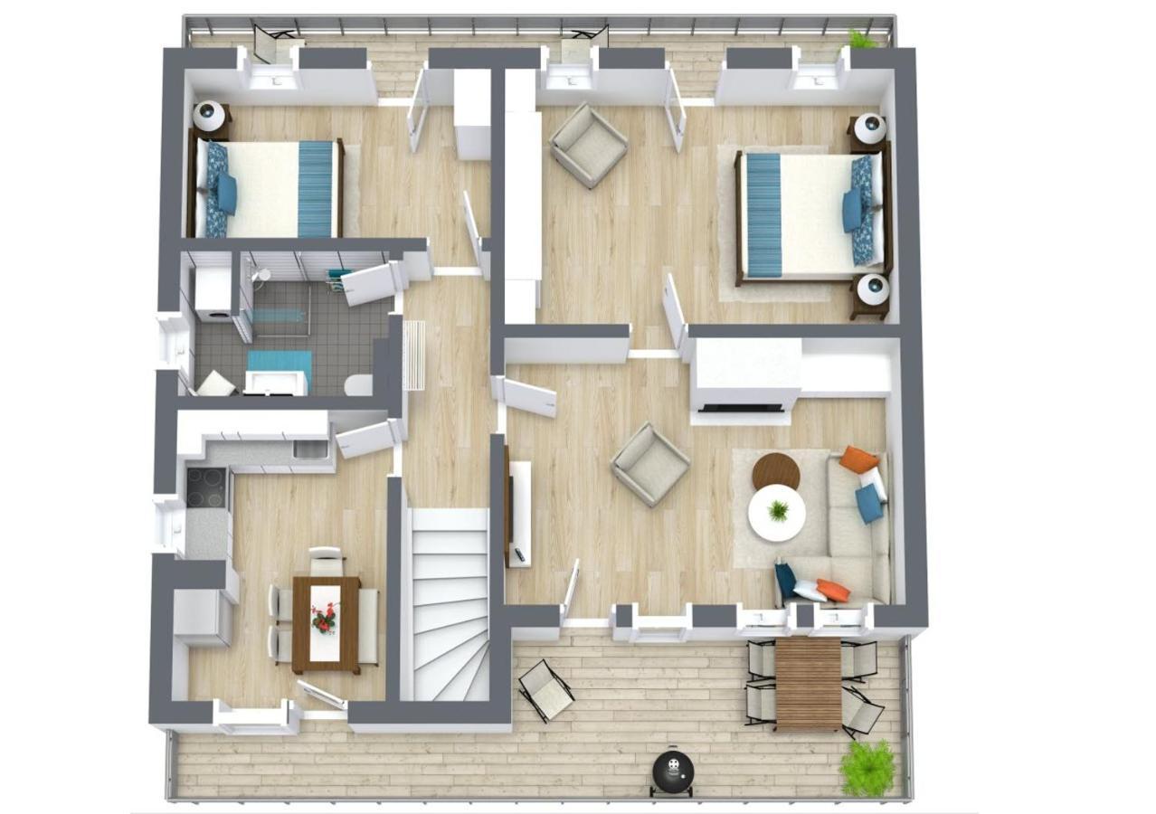 Ferienwohnungen Villa Salzweg Bad Goisern Eksteriør bilde